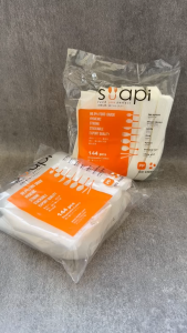 Sendok Bebek SUAPI Putih Trans isi 144 Pcs / Sendok Makan Plastik Catering Nasi Box / Sendok Soup