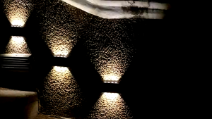 10 LED Outdoor Solar Wall Light for Deco Solar Light Waterproof Solar Led Light for Courtyard Street Landscape Garden Decoration Wall Lamp