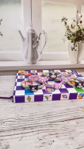 IKAT RAMBUT KEPANG RESIN SANRIO warna pastel keperluan wanit kuniran fancy imut lucu bisa COD termurah import