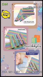 Alas Tidur Bayi Motif Lurik Murah: Kelebihan & Cara Penggunaan