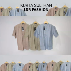 BAJU KOKO KURTA PRIA DEWASA LENGAN PENDEK LDR FASHION