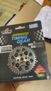 GIGI SENTRIK MX KING GIGI SENTRIK GESER ADJUSTABLE MX KING ORIGINAL MOTO 1 RACING