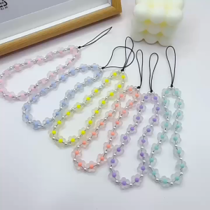 Gantungan Tali HP Strap Phone Aksesoris Kalung Handphone Lanyard Manik Manik Aesthetic