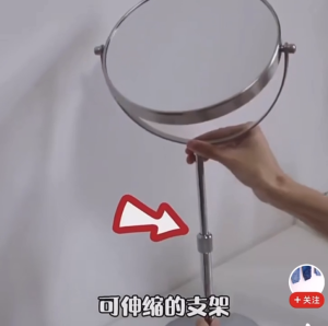 Gương Nhiều Kích Cỡ Loại Inox Để Bàn Gương Trang Điểm Phụ Kiện Cho Nữ Soi Làm Đẹp Gương Xoay 360 Độ Nhiều Góc Độ