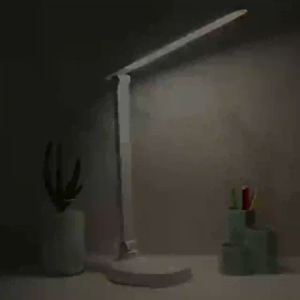 Lampu Meja Belajar Desk Lamp LED Warm White Kuning Putih Dekorasi Ruang Ruangan Kantor 3 in 1 1872