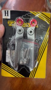 Bộ gác chân nhôm kiểu V2 xe Vision/ Vario/ Airblade full bộ