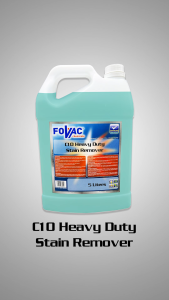 FOVAC C10 Heavy Duty Stain Remover/ Bathroom and Toilet Cleaner/ Floor and Wall Cleaner/ Kitchen Stain Remover/