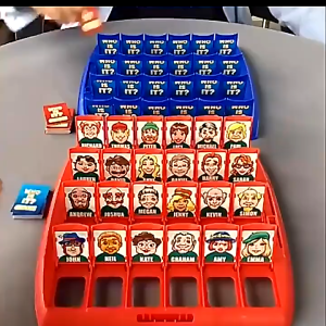 Guess Who Is It Game Board Who Is It Card Games for Family and Kids Table Game Interactive Toys Kids Birthday Gift
