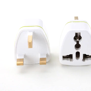 PURE COPPER High Power Plug Adaptor UK Universal Multi Plug International Adapter 3 Pin Malaysia China Plug Socket