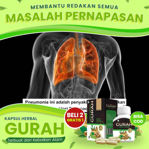 Gurah Asli Original Gurahfit Obat Batuk Flu Sesak Radang Tenggorokan Paru Paru Sinusitis Pernapasan