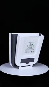 HW 10L Foldable Hanging Punch-free Trash Bin Cupboard Cabinet Hanging Garbage Bin Indoor Kitchen Rubbish Basket Basurahan