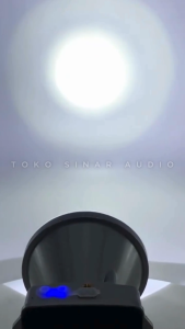 Senter Kepala Jumbo Cahaya Putih 85W Super LED ORIGINAL AOKI AK-H085 Metallic Paint BONUS COVER LENSA KUNING | senter proyek | senter tambang | senter kepala aoki 85w | headlamp aoki 85w | senter kepala original | senter kepala 85w - TOKO SINAR AUDIO