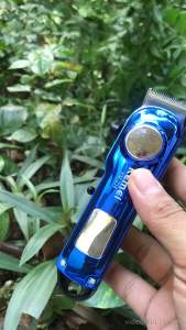 Kemei KM 234 Hair Clipper Trimmer Rambut Metal Logo Robot Lcd Display