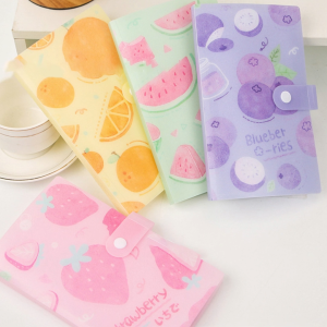 SK-C1141 Album Foto Polaroid 2R 120 dan 240 Slot Motif Buah Lucu / Tempat Kartu Kolbuk Photocard