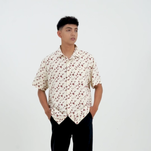 3Second Kemeja Pria Lengan Pendek Hamilton Regular Fit 020424