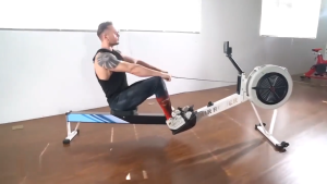 ONTOLOGY Foldable Wind Resistance Rowing Machine Home Smart Rowing Machine