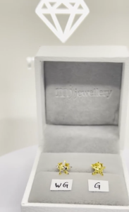MJ Jewellery Gold Starfish Earrings S146 375 Gold & 916 Gold