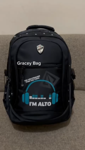 Gracey Bag 77533F Tas Ransel Sekolah Anak Laki/Pria/Remaja Alto (New Design)