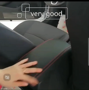 Toyota Veloz 2023 2024 2025 2026 Leather Armrest Cover Red Black Lining Car Arm Rest Cover Interior Advance