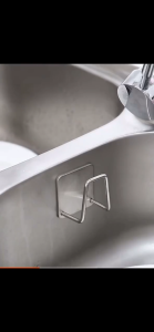 6 อ่างล้างจานชั้นวางฟองน้ำ / 304 สแตนเลสผนังตะขอ / ฟองน้ำราวตากผ้า / ชั้นวางของที่เก็บด้วยตนเอง / อุปกรณ์ครัว