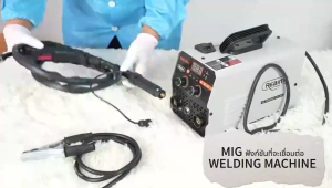 REAIM เครื่องเชื่อม MIG อินเวอร์เตอร์ Tig Arc MMA 2in1 เครื่องเชื่อมแบบพกพา เครื่องเชื่อม IGBT DC Arc เครื่องเชื่อม MIG ตู้เชื่อม