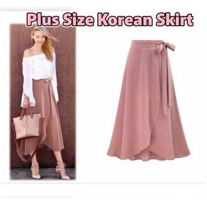 PLUS SIZE KOREAN SKIRT PALDA  MEDIUM TO XL