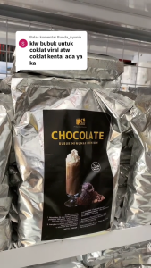 Bubuk Minuman Premium Rasa Chocolate Powder Drink Premium Cokelat
