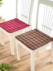 Home Office Sofa Plush Chair Pad Soft Square Comfortable Seat Buttocks Cushion Non-slip Chair Cushion Home Decor