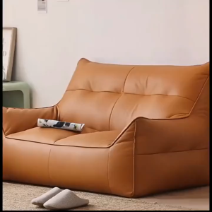 [New style] lazy sofa tatami floor small minimalist sofa technology cloth small apartment rental room sofalazy bobohouse