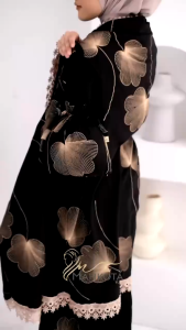 Mukena Dewasa 2in1 Bordir Jumbo Katun Renda Premium Menutup Dagu Madina