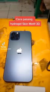 Hidrogel Skin Back New Design All Motif Gliter Iphone 5/6/6S/7/8/SE 2020/6 PLUS/7 PLUS/8 PLUS/IPHONE X/XS/XR/XS MAX/ 11/11 PRO/11 PROMAX Skin Back Anti Jamur Hydro Gell Motif Panda-star
