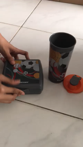 Lunch Set Bola Tupperware + Free Tas
