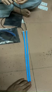 Light soft article lamp 2เส้น ไฟเดย์ไลท์ พร้อมไฟเลี้ยว 30/45/60ซม ultrafine รถยนต์ DRL LED กลองวัน ไฟตัดหมอก