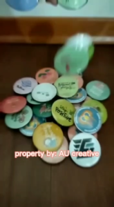 [isi 12 pcs] GANTUNGAN KUNCI PAKE FOTO UK. 44 MM SOUVENIR CUSTOM