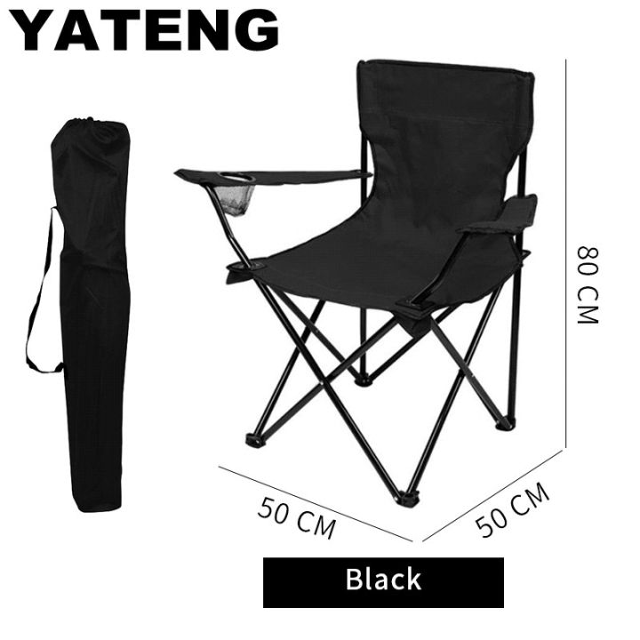 [BIG SALE] YATENG camping chair folding chair portable foldable chair  Folding stools outdoor for travel folding chair for adult heavy duty with  back