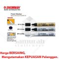 Spidol Paint Marker Snowman Permanent 10 Warna - Emas Perak Putih Hitam Pink Kuning Merah Biru Hijau. 