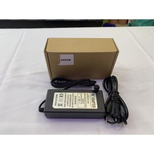 Adapter 24V2A อะแด๊ปเตอร์24VDC 2A.  หัว2.1x5.5mm