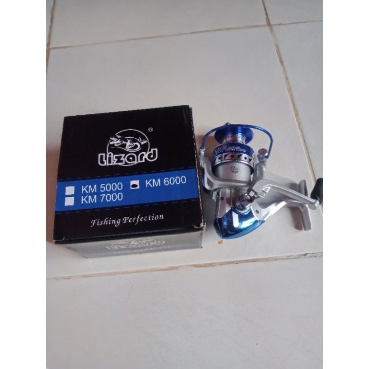 Lizard Reel REEL 13BALL BEARING LIZARD KM 1000 2000 3000 4000 5000 6000 Spinning ...