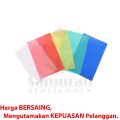 Map L Plastik Bening Ukuran A4 - F4 / Clear Sleeves A4 Folio Warna Transparan / Clear Slevee. 