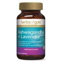 HERBS OF GOLD ASHWAGANDHA+LAVENDER 60Sx2. 