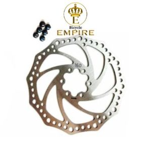 Piringan Rem Cakram Sepeda Rotor Disc Brake Radius 160mm Satuan Bicycle Empire