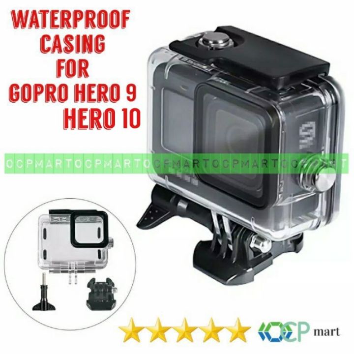 Case Waterproof Gopro Hero 10 11 Housing Underwater Go Pro hero11 hero10  hero9 casing kingma telesin