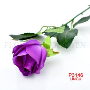 MF Bunga Mawar Buatan dengan Bahan Sutra untuk Hiasan Dekorasi Bunga Hias p3146