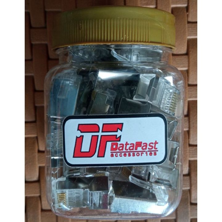 RJ45 CAT6 BESI MEREK DF ( DATA FAST ) ISI 50