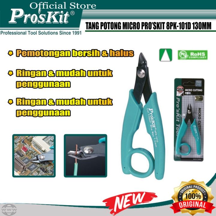 Pro Skit Tang Potong Micro Proskit Pk D Mm Anti Slip Original