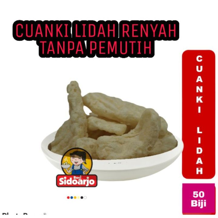 Lidah Cuanki Isi 50pc Toping Baso Aci Seblak Khas Garut Lazada