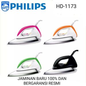 SETRIKA PHILIPS HD1173 BARU DAN BERGARANSI RESMI
