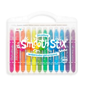 Smooth Stix สีเทียนเนื้อเจล  ระบายน้ำได้ 💦