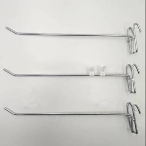 Cantelan / Cantolan / Gantungan / Kaitan Hook Ram Display Snless Tebal 30cm