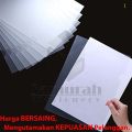 Map L Plastik Bening Ukuran A4 - F4 / Clear Sleeves A4 Folio Warna Transparan / Clear Slevee. 